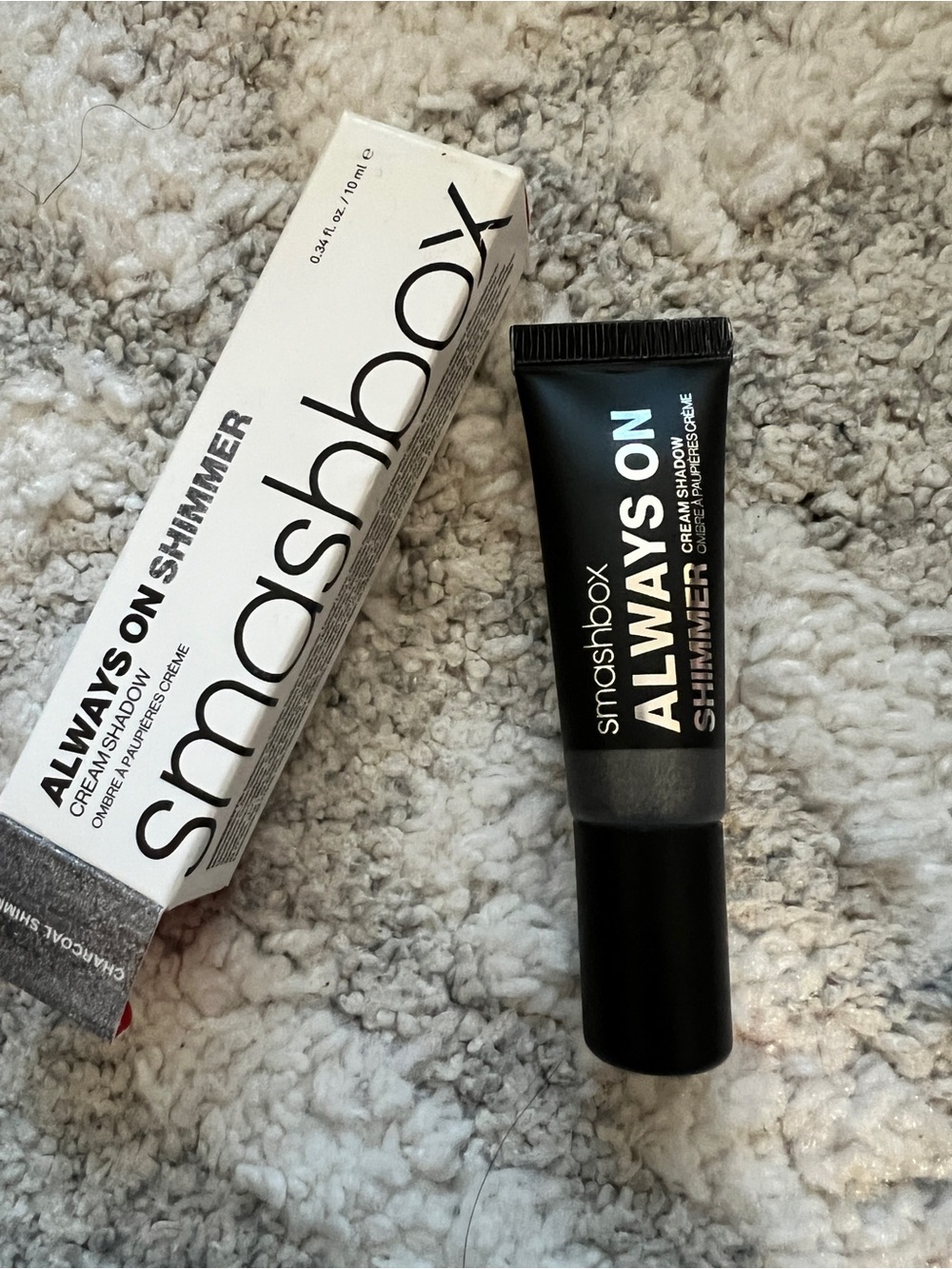 Brand new Smashbox Always On Shimmer Cream Eyeshadow - Shimmery Silver